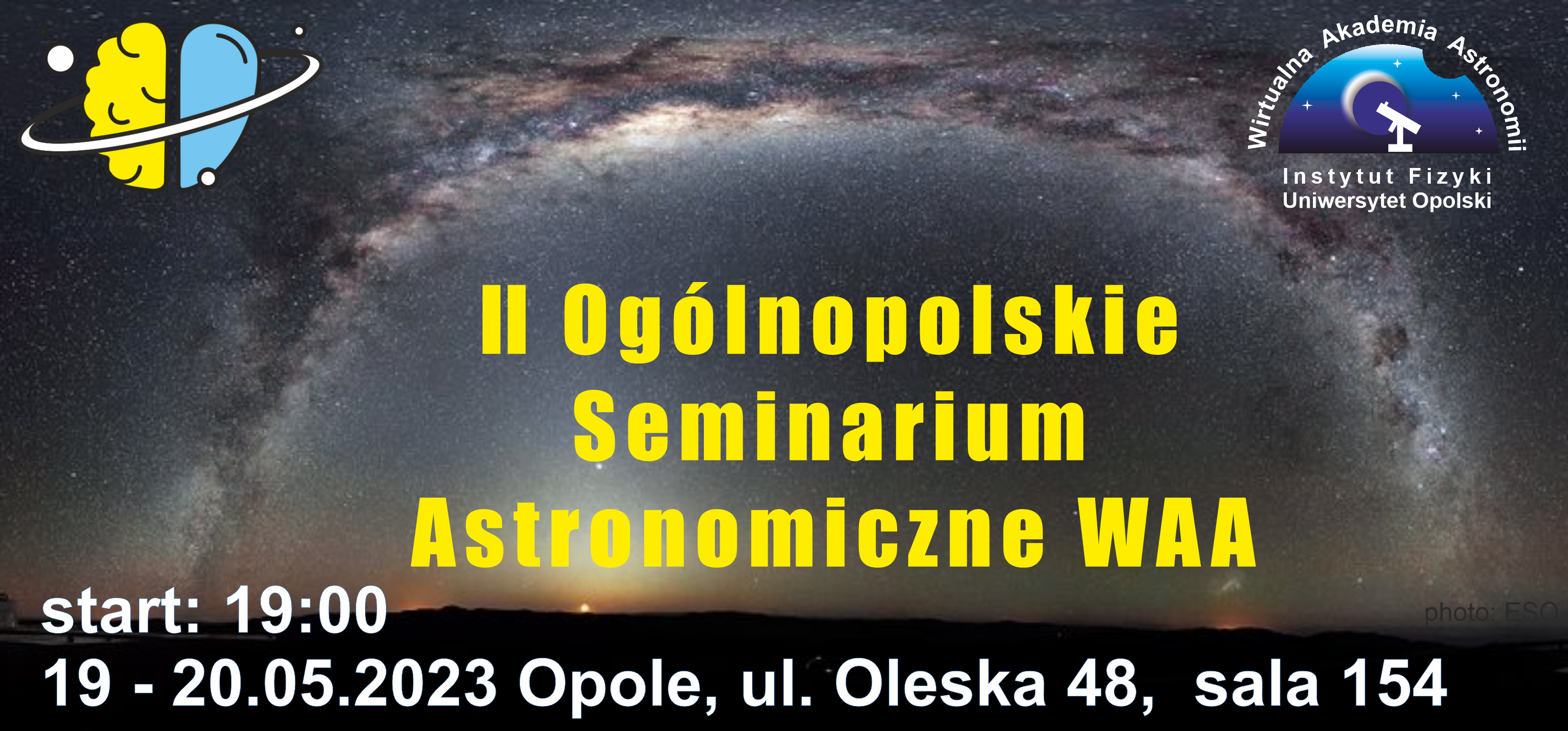 II Ogólnopolskie Seminarium Astronomiczne WAA